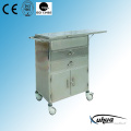 Stainless Steel Hospital Medical Resuscitation Cart (Q-27)